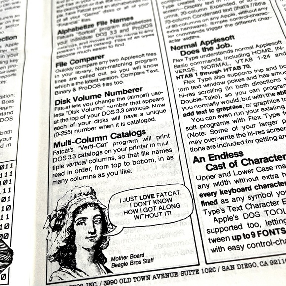 Vintage Beagle Bros Bulletin Summer/Fall 1984. Apple- micro software programers. - Picture 8 of 9